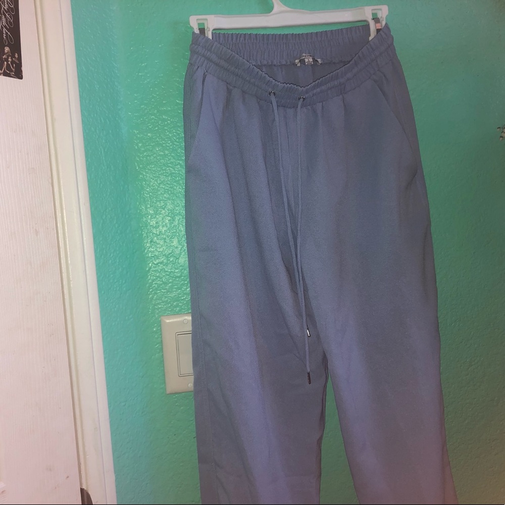 Blue joggers